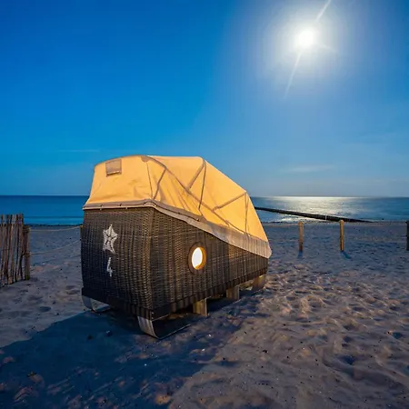 Schlafstrandkorb Nr 2 Luxe tent *